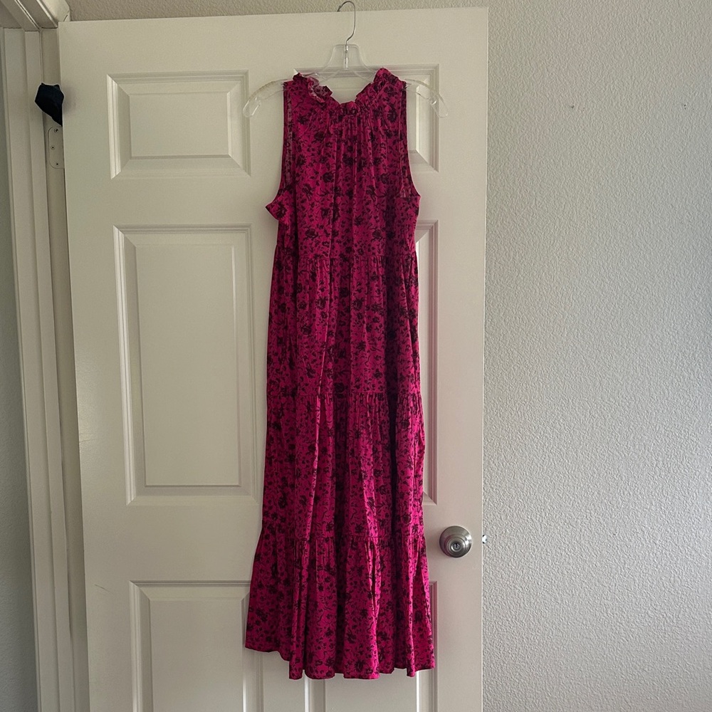 Universal Thread Pink Floral Maxi Dress